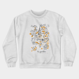 Giralda Tower | Oranges Trees | Love Seville | Seville Spain | Andalusia | Traveling | Travel | Europe | Oranges and Trees Crewneck Sweatshirt